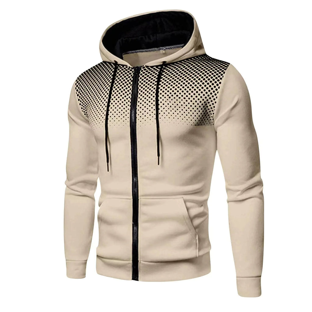 Sudadera informal con capucha para hombre para exteriores
