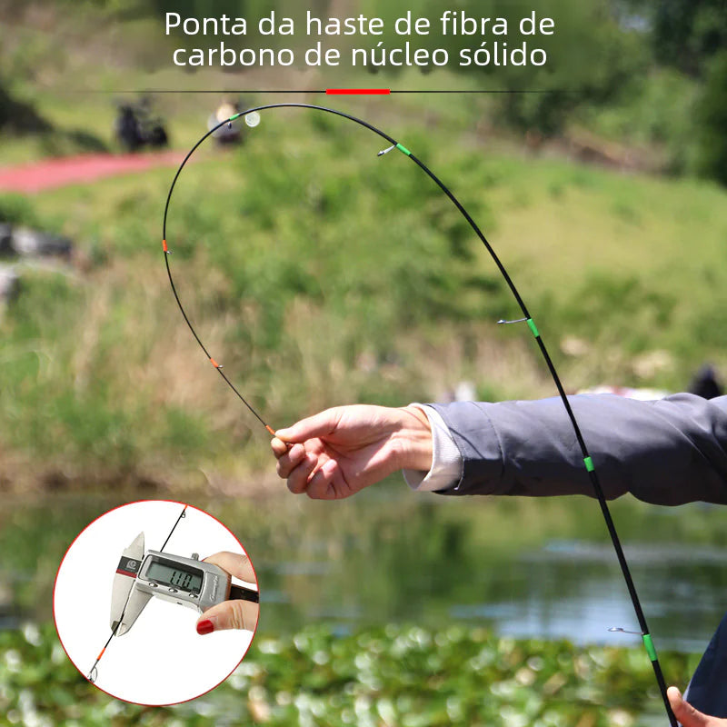 Ultra-Light Carbon Fishing Rod for Long-Distance Casting