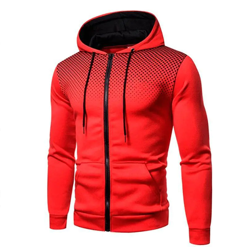 Sudadera informal con capucha para hombre para exteriores