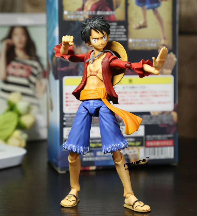 Figura de acción de Luffy de One Piece - Modelo totalmente articulado