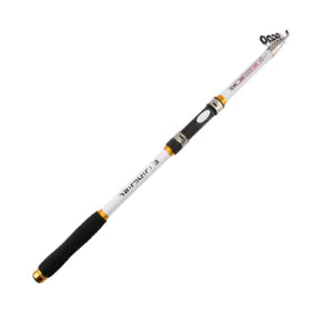 Caña de pescar telescópica de fibra de carbono (unidad única)