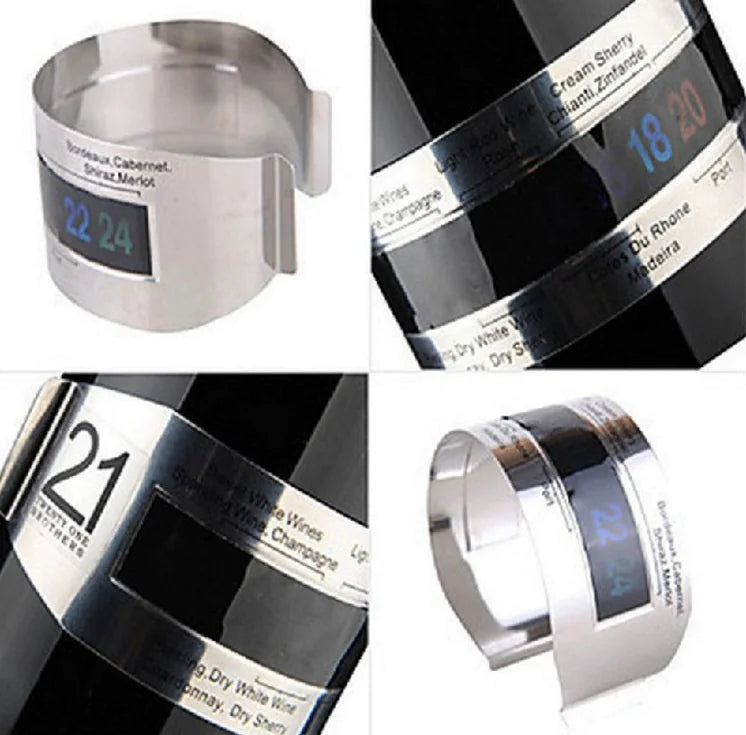 Sensor de temperatura y termómetro para vino