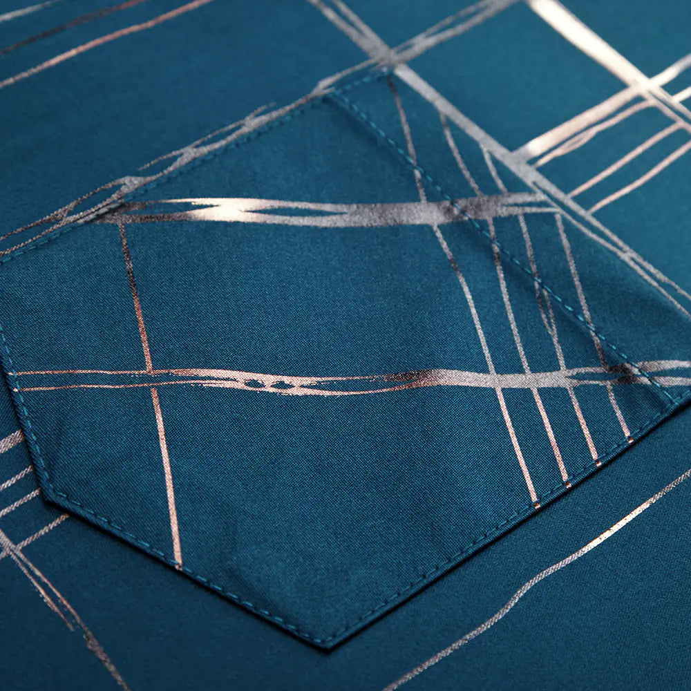 Camisa casual de moda para hombre en poliéster y elastano