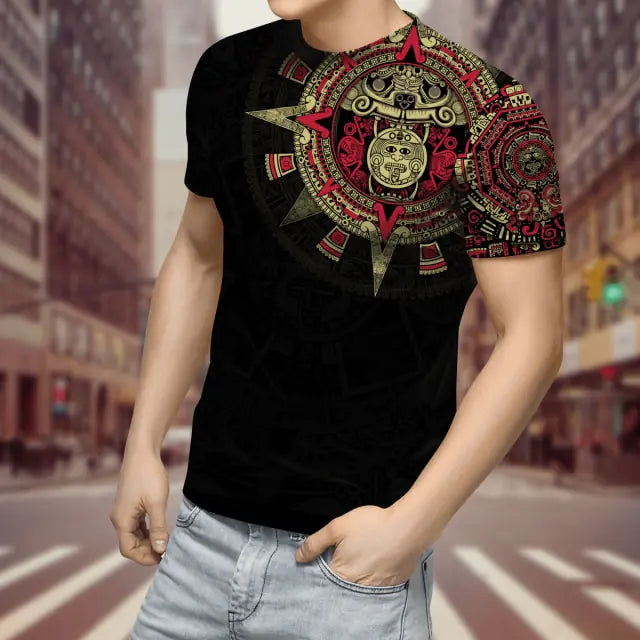 Camiseta de poliester para hombre