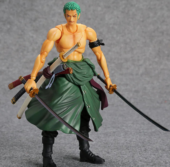 Figura de acción de Luffy de One Piece - Modelo totalmente articulado