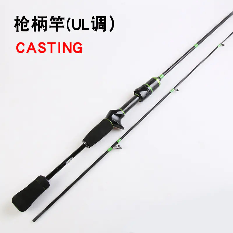 Ultra-Light Carbon Fishing Rod for Long-Distance Casting