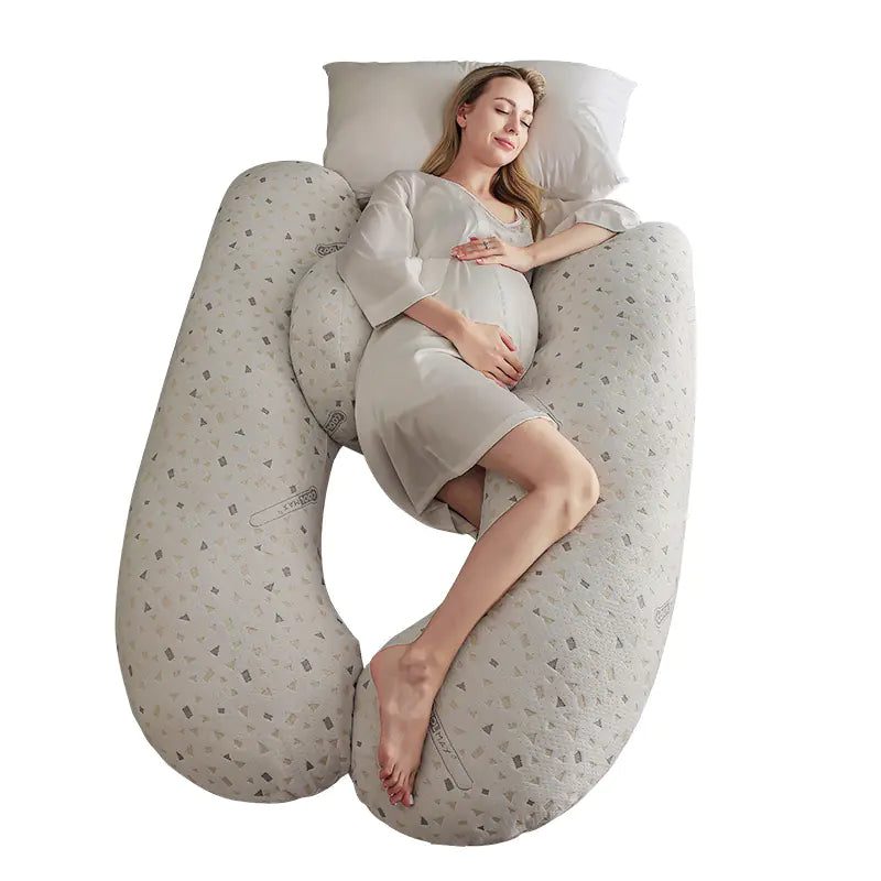 Almohada corporal de maternidad para mujeres que duermen de lado
