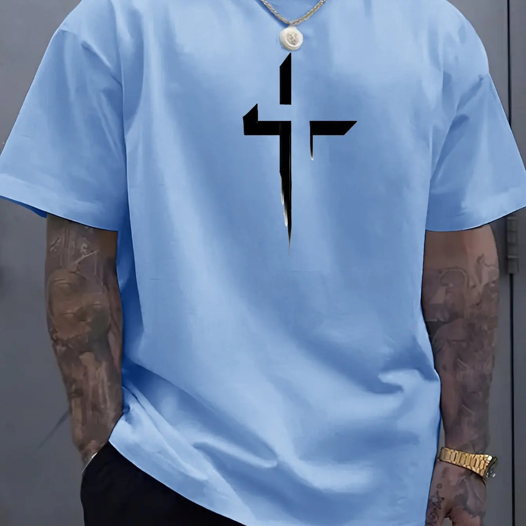 Camiseta casual estampada para hombre – Estilo urbano