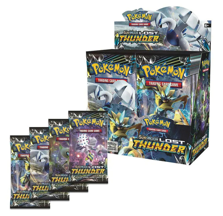 Pack de sobres  de la colección Lost Thunder Pokémon