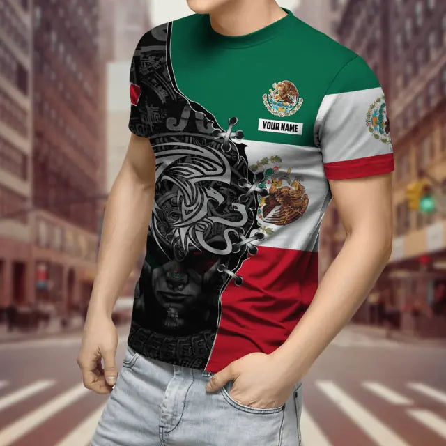 Camiseta de poliester para hombre