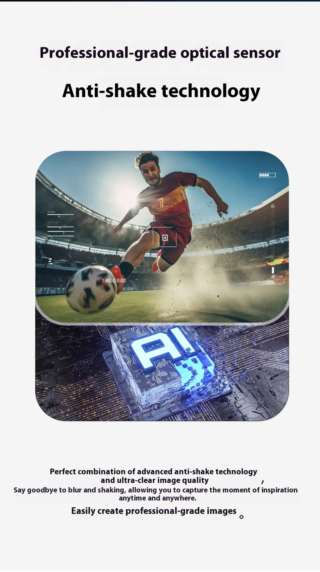 Gafas con camara inteligente IA