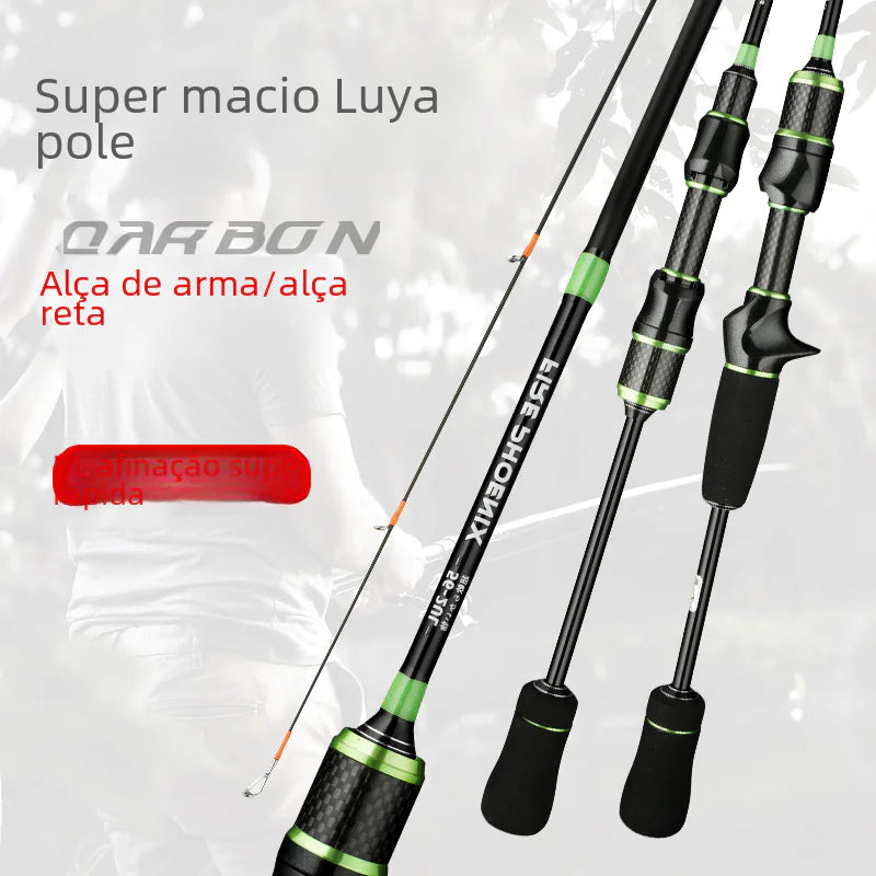 Ultra-Light Carbon Fishing Rod for Long-Distance Casting