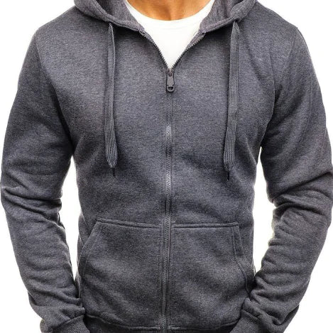 Sudadera informal con capucha para hombre
