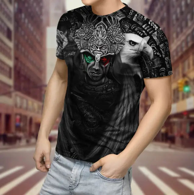 Camiseta de poliester para hombre