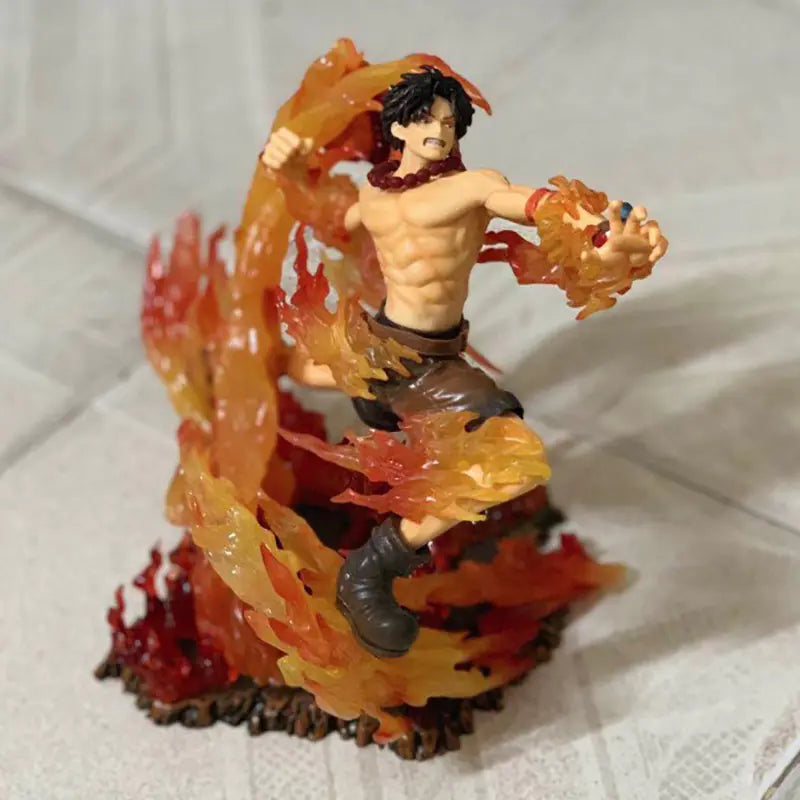 Figuras de acción One Piece POP MAX Ace y Zoro (15.º aniversario)