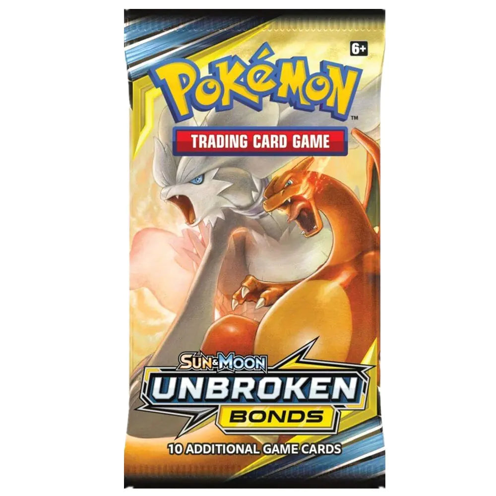 Pack de sobres de la colección  Unbroken Bonds Pokémon