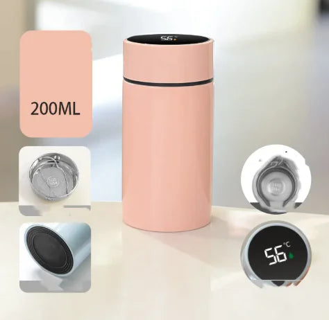 Taza térmica de acero inoxidable electrónica