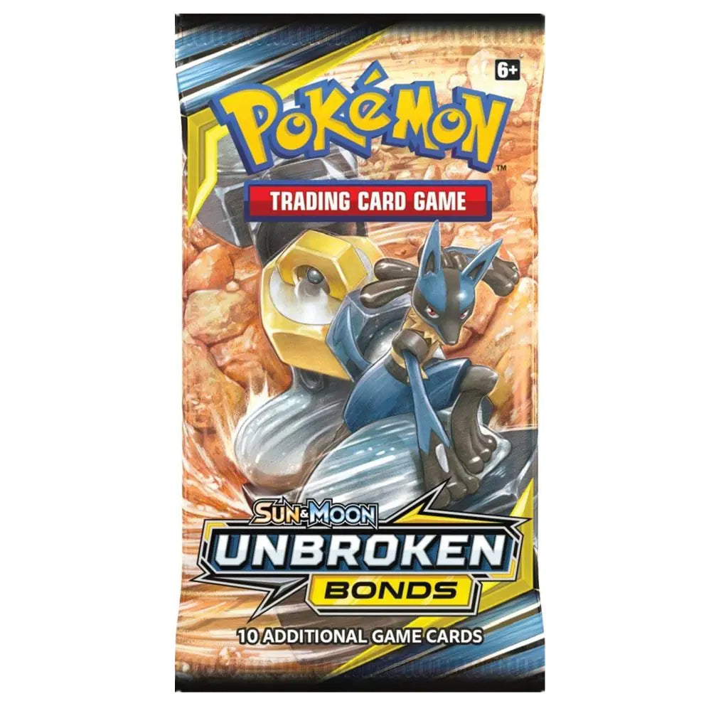 Pack de sobres de la colección  Unbroken Bonds Pokémon