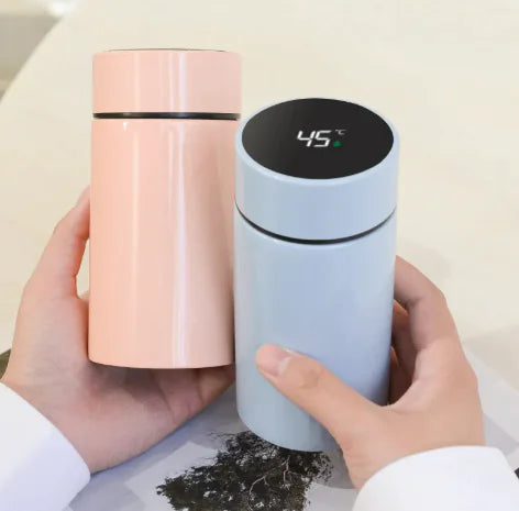 Taza térmica de acero inoxidable electrónica