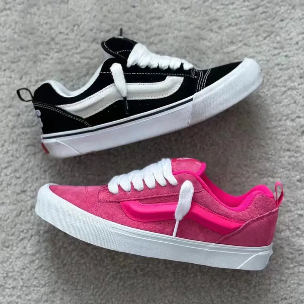 Vans Knu Skool Dragon Fruit Retro Casual Sneakers