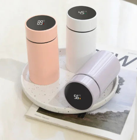 Taza térmica de acero inoxidable electrónica