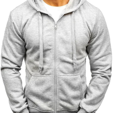 Sudadera informal con capucha para hombre
