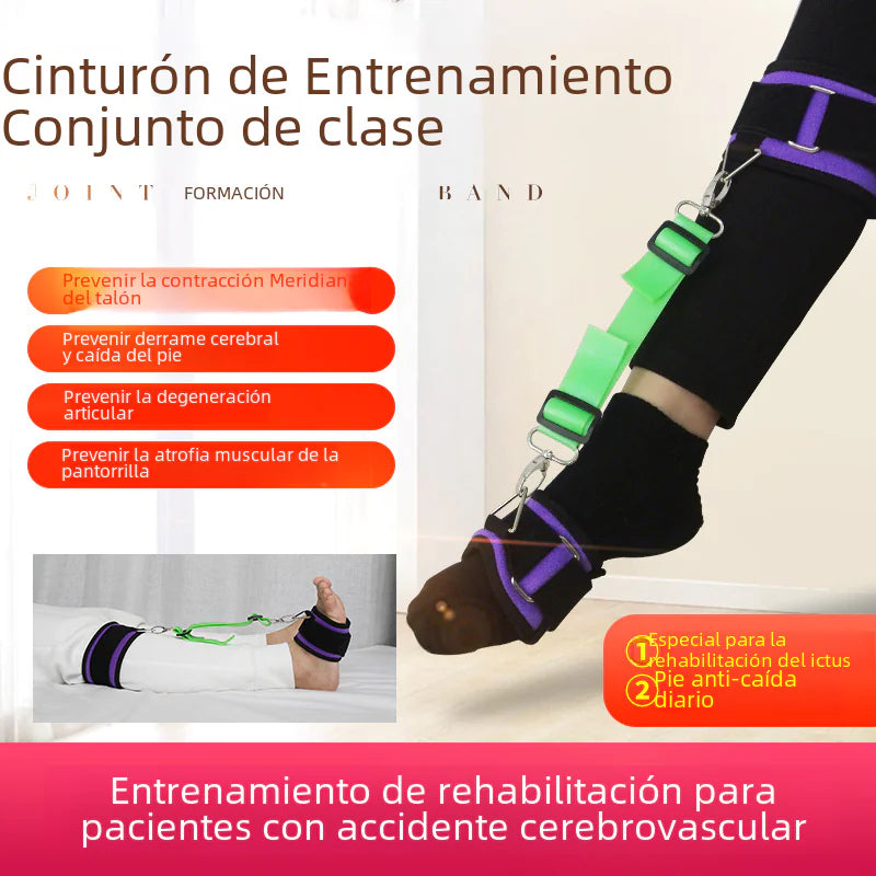 Banda elástica de rehabilitación para pie con soporte