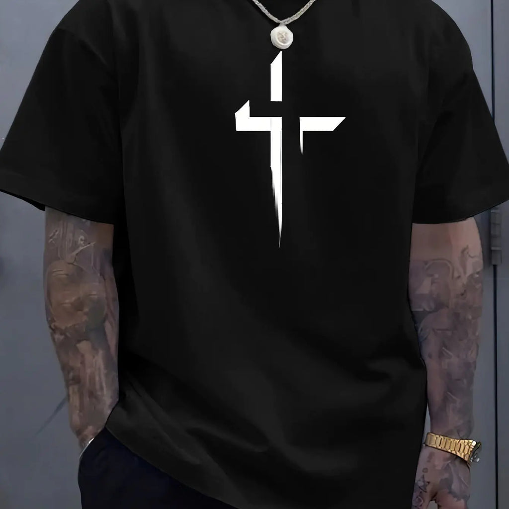 Camiseta casual estampada para hombre – Estilo urbano