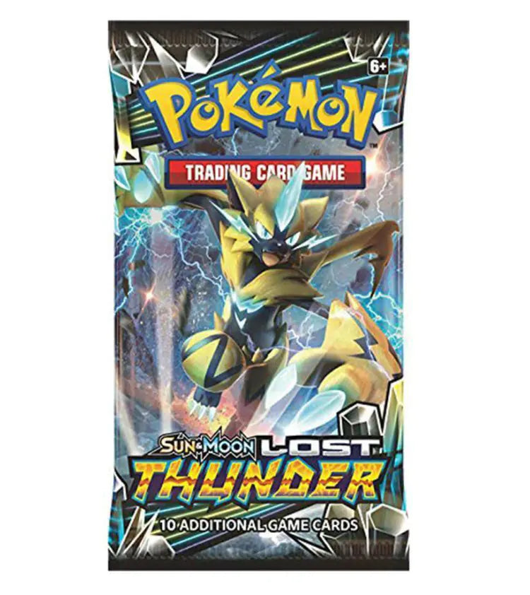 Pack de sobres  de la colección Lost Thunder Pokémon