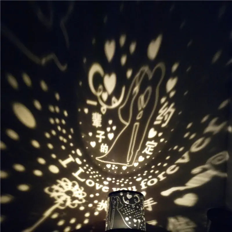 Proyector de Cielo Estrellado Soñador LED para Noche (USB)