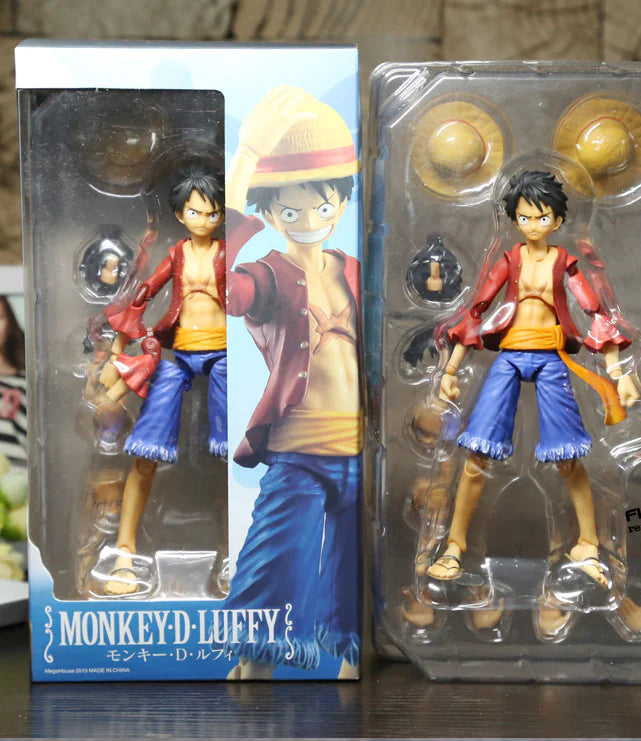 Figura de acción de Luffy de One Piece - Modelo totalmente articulado