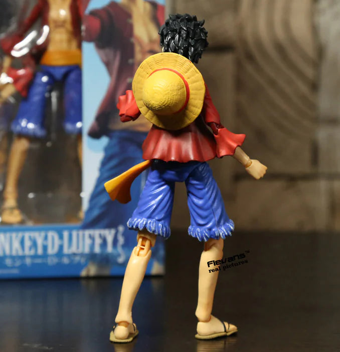 Figura de acción de Luffy de One Piece - Modelo totalmente articulado