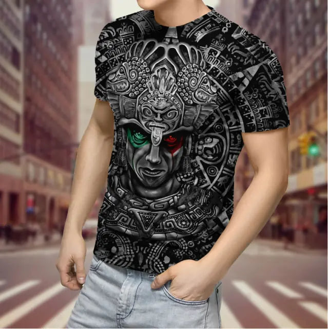 Camiseta de poliester para hombre