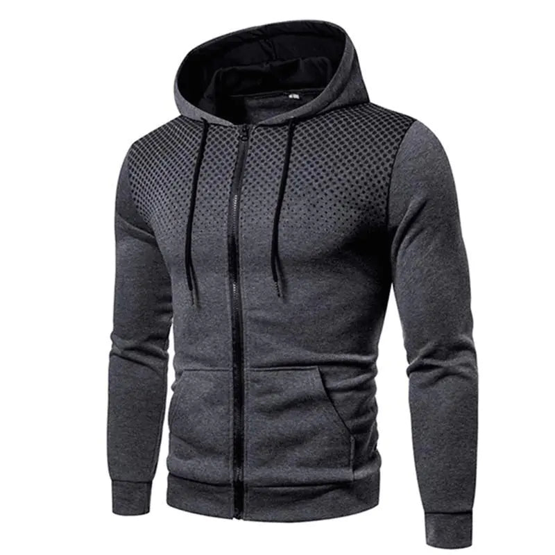 Sudadera informal con capucha para hombre para exteriores