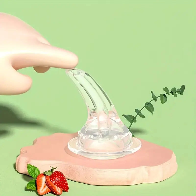 Jeringa de silicona para la suministro de medicamentos y chupete para bebés