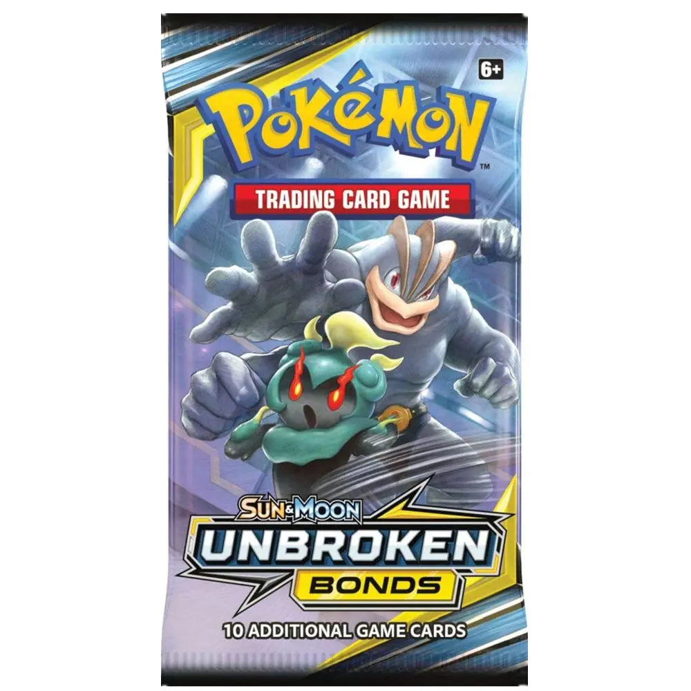 Pack de sobres de la colección  Unbroken Bonds Pokémon