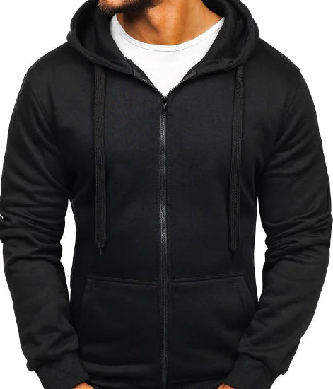 Sudadera informal con capucha para hombre