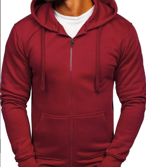 Sudadera informal con capucha para hombre