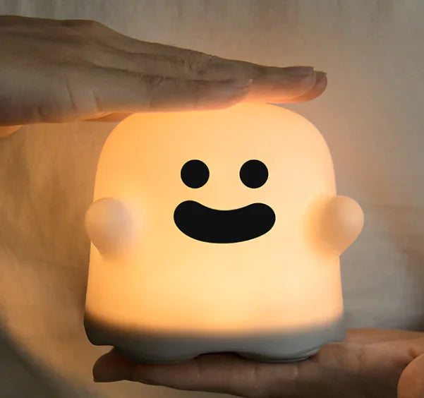 Luz nocturna con sensor táctil de silicona