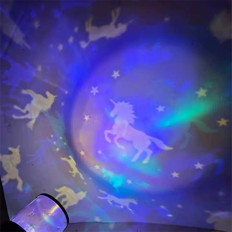 Proyector de Cielo Estrellado Soñador LED para Noche (USB)