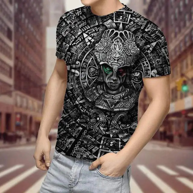 Camiseta de poliester para hombre