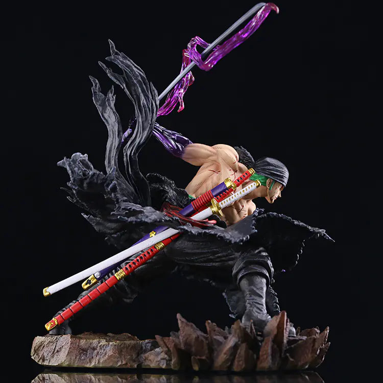 Figura de Zoro de dos cabezas de One Piece (directa de fábrica)
