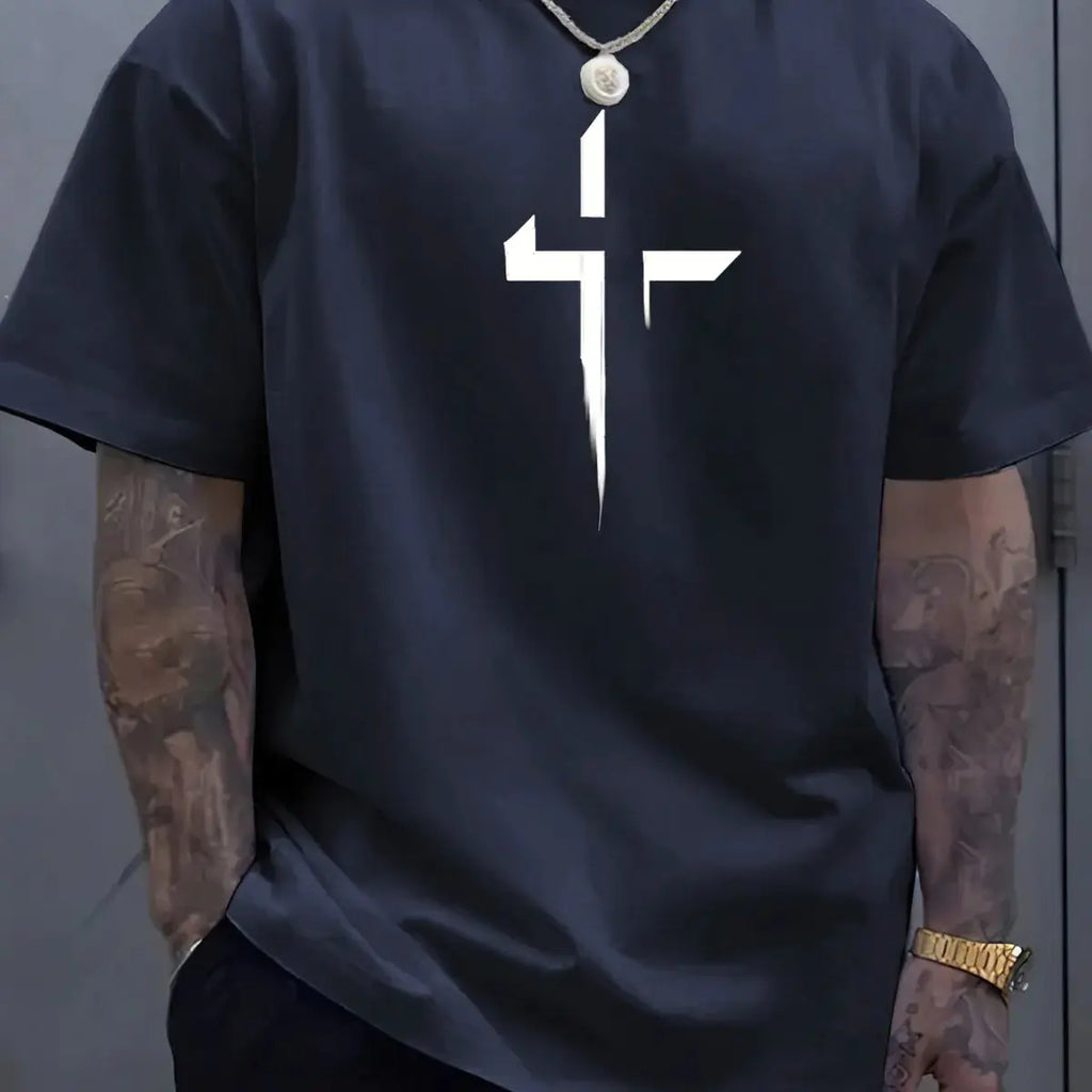 Camiseta casual estampada para hombre – Estilo urbano