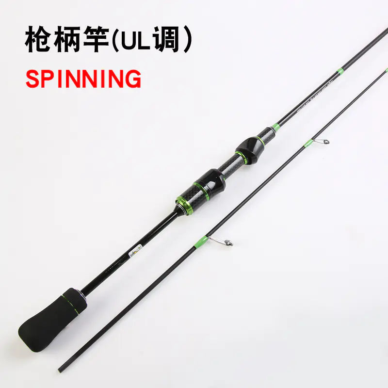 Ultra-Light Carbon Fishing Rod for Long-Distance Casting